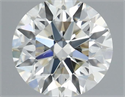 Diamante Natural 0.60 quilates, Redondo , Color L, claridad VS2 y certificado GIA