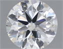 Diamante Natural 0.60 quilates, Redondo , Color K, claridad VVS2 y certificado GIA