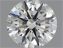 Diamante Natural 0.60 quilates, Redondo , Color L, claridad IF y certificado GIA