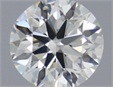 Natural Diamond 0.60 Carats, Round with Very Good Cut, L Color, VVS2 Clarity and Certified by GIA