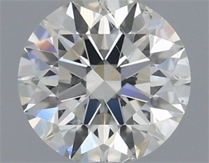 Foto Diamante Natural 0.60 quilates, Redondo , Color K, claridad I1 y certificado GIA de