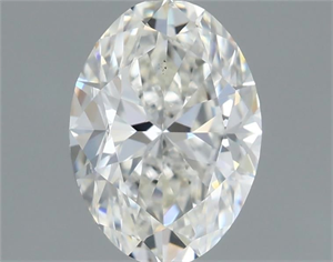 Foto Diamante Natural 0.62 quilates, Ovalado , Color H, claridad VS2 y certificado GIA de