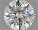Diamante Natural 0.65 quilates, Redondo , Color J, claridad VVS1 y certificado GIA