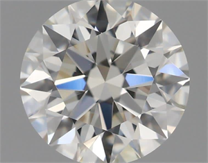 Foto Diamante Natural 0.65 quilates, Redondo , Color J, claridad VVS1 y certificado GIA de