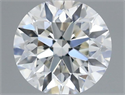 Diamante Natural 0.61 quilates, Redondo , Color J, claridad VS1 y certificado GIA