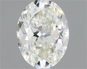 Picture of Natural Diamond 0.61 Carats, Oval with  Cut, J Color, VVS2 Clarity and Certified by GIA