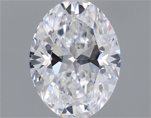 Picture of Natural Diamond 0.61 Carats, Oval with  Cut, D Color, VS1 Clarity and Certified by GIA