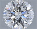 Diamante Natural 0.61 quilates, Redondo , Color I, claridad VS1 y certificado GIA
