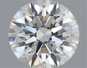 Foto Diamante Natural 0.61 quilates, Redondo , Color J, claridad VS1 y certificado GIA de