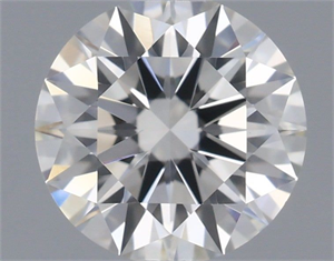 Foto Diamante Natural 0.52 quilates, Redondo , Color H, claridad VVS2 y certificado GIA de