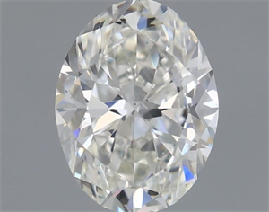 Picture of Natural Diamond 0.52 Carats, Oval with  Cut, G Color, VS2 Clarity and Certified by GIA