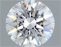 Del inventario de diamantes de laboratorio, 1.10 quilates, Redondo , Color D, claridad VS2 y certificado IGI