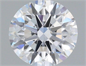 Del inventario de diamantes de laboratorio, 1.10 quilates, Redondo , Color D, claridad VS2 y certificado IGI