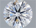 Del inventario de diamantes de laboratorio, 1.10 quilates, Redondo , Color E, claridad VVS2 y certificado IGI