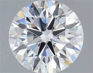 Picture of Lab Grown Diamond 1.10 Carats, Round with Ideal Cut, G Color, VVS2 Clarity and Certified by IGI