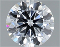 Del inventario de diamantes de laboratorio, 1.10 quilates, Redondo , Color F, claridad VVS2 y certificado IGI