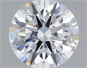 Del inventario de diamantes de laboratorio, 1.10 quilates, Redondo , Color D, claridad VS2 y certificado IGI