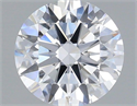 Del inventario de diamantes de laboratorio, 1.10 quilates, Redondo , Color D, claridad VVS2 y certificado IGI