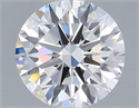 Del inventario de diamantes de laboratorio, 1.10 quilates, Redondo , Color D, claridad VVS2 y certificado IGI
