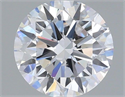 Del inventario de diamantes de laboratorio, 1.10 quilates, Redondo , Color D, claridad VVS2 y certificado IGI
