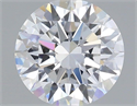 Del inventario de diamantes de laboratorio, 1.10 quilates, Redondo , Color D, claridad VVS2 y certificado IGI