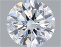 Del inventario de diamantes de laboratorio, 1.10 quilates, Redondo , Color D, claridad VVS2 y certificado IGI