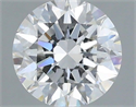 Del inventario de diamantes de laboratorio, 1.10 quilates, Redondo , Color E, claridad VS1 y certificado IGI