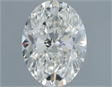 Diamante Natural 1.00 quilates, Ovalado , Color H, claridad VS2 y certificado IGI