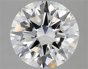 Picture of Natural Diamond 2.00 Carats, Round with Excellent Cut, G Color, IF Clarity and Certified by GIA