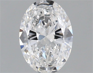 Foto Diamante Natural 0.40 quilates, Ovalado , Color E, claridad VS2 y certificado GIA de