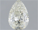 Diamante Natural 0.70 quilates, De pera , Color K, claridad SI2 y certificado GIA