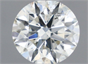 Natural Diamond 0.40 Carats, Round with Excellent Cut, I Color, SI2 Clarity and Certified by IGI