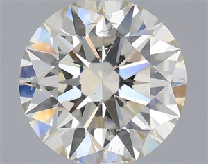 Foto Diamante Natural 0.45 quilates, Redondo , Color I, claridad SI1 y certificado IGI de