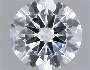 Picture of Natural Diamond 0.99 Carats, Round with Excellent Cut, D Color, VS1 Clarity and Certified by IGI