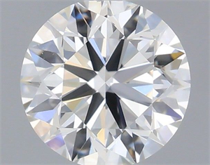 Picture of Natural Diamond 0.40 Carats, Round with Very Good Cut, G Color, VS1 Clarity and Certified by IGI