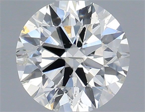 Foto Diamante Natural 0.50 quilates, Redondo , Color G, claridad SI2 y certificado IGI de