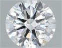 Natural Diamond 0.40 Carats, Round with Excellent Cut, H Color, SI1 Clarity and Certified by IGI