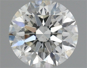 Foto Diamante Natural 0.61 quilates, Redondo , Color H, claridad SI1 y certificado IGI de