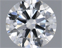 Diamante Natural 0.40 quilates, Redondo , Color D, claridad VS1 y certificado IGI
