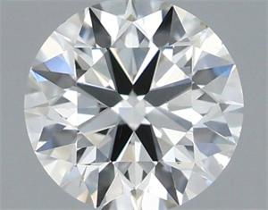 Picture of Natural Diamond 0.50 Carats, Round with Excellent Cut, H Color, SI1 Clarity and Certified by IGI