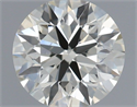Natural Diamond 0.70 Carats, Round with Excellent Cut, J Color, SI1 Clarity and Certified by IGI