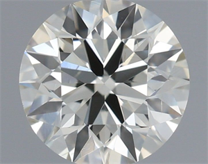 Picture of Natural Diamond 0.70 Carats, Round with Excellent Cut, J Color, SI1 Clarity and Certified by IGI