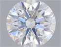 Natural Diamond 0.51 Carats, Round with Excellent Cut, G Color, SI2 Clarity and Certified by IGI