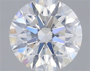 Picture of Natural Diamond 0.51 Carats, Round with Excellent Cut, G Color, SI2 Clarity and Certified by IGI