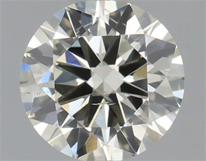 Picture of Natural Diamond 0.50 Carats, Round with Excellent Cut, K Color, SI1 Clarity and Certified by IGI
