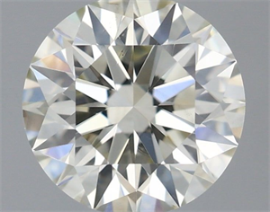 Picture of Natural Diamond 0.71 Carats, Round with Excellent Cut, J Color, SI1 Clarity and Certified by IGI