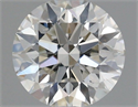 Diamante Natural 0.54 quilates, Redondo , Color I, claridad SI1 y certificado IGI