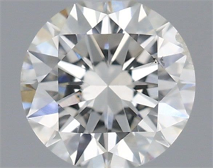 Picture of Natural Diamond 0.40 Carats, Round with Excellent Cut, H Color, SI1 Clarity and Certified by IGI