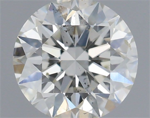 Picture of Natural Diamond 0.71 Carats, Round with Excellent Cut, H Color, SI1 Clarity and Certified by IGI