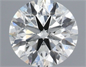 Diamante Natural 0.90 quilates, Redondo , Color H, claridad SI1 y certificado IGI
